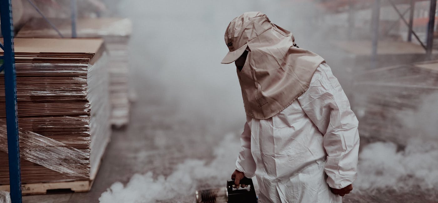 Pest control team